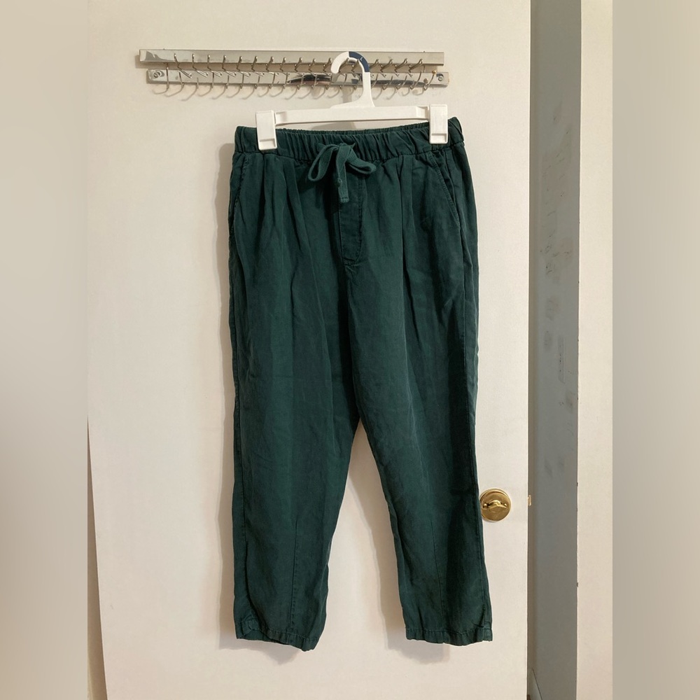 🟢BOGO FREE🟢 Zara linen cropped pants